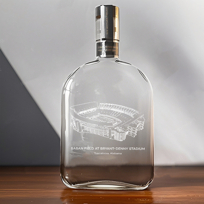 Saban Field at Bryant-Denny Stadium - Alabama Crimson Tide Whiskey Bottles