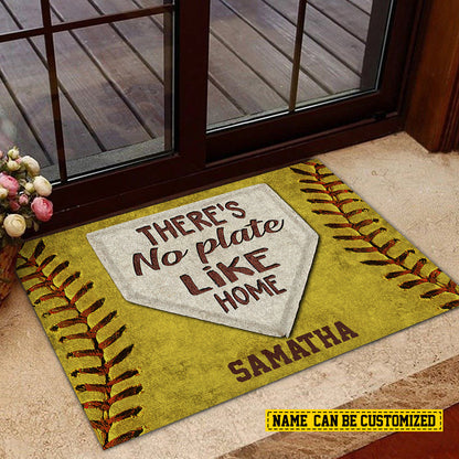 Baseball Doormat, Baseball Mat, Baseball Rug, Perfect Gift For Baseball Players, Home Decor