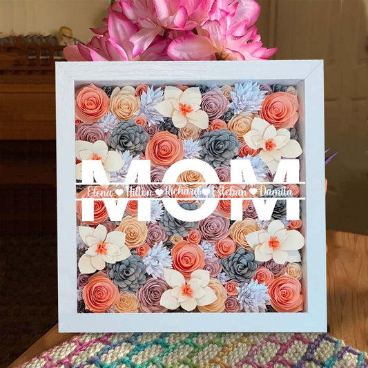Customized Mother's Day Flower Box,MOM's Gift