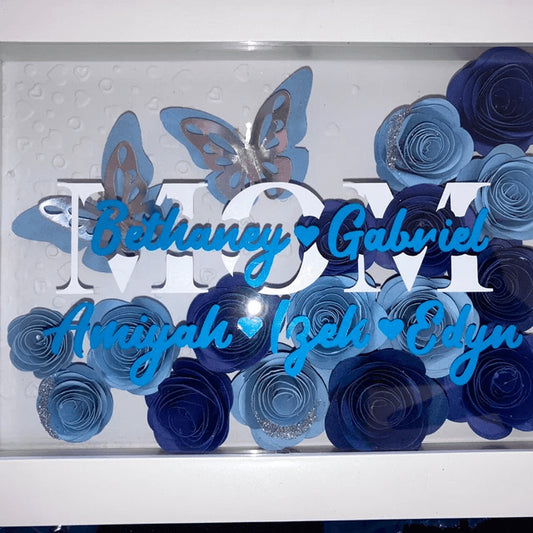 Customized Mother's Day Butterfly Flower Box🎉