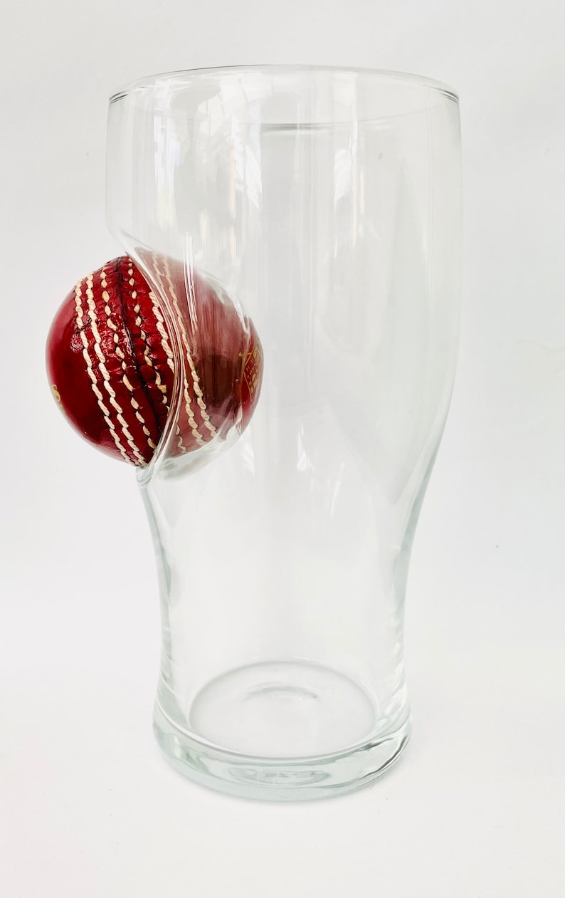 Cricket Gift for Men | 20oz Pint Glass Unique Baseball Birthday Gift