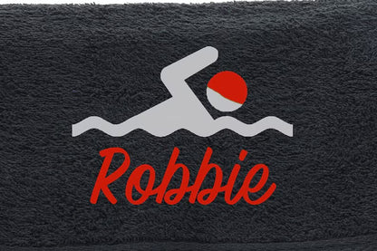 Personalized Embroidered Swimming Towel | Fitness Gift