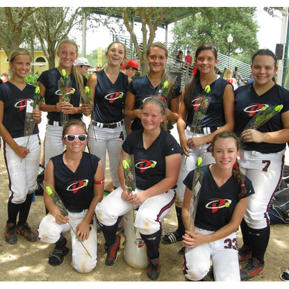 Softball Roses Select Qty Softball Gift Back to School