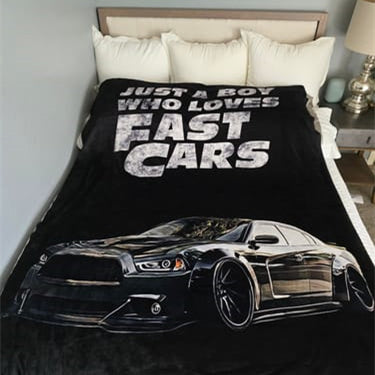 Straight Outta Money Custom Car Fleece Blanket