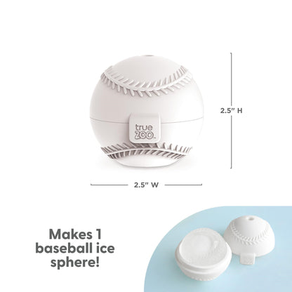 Baseball Ice Mold, Silicone Ice Sphere Mold