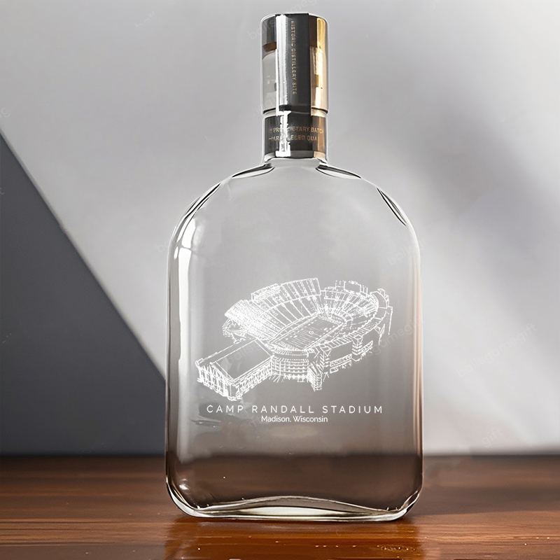 Camp Randall Stadium - Wisconsin Badgers Whiskey Bottles