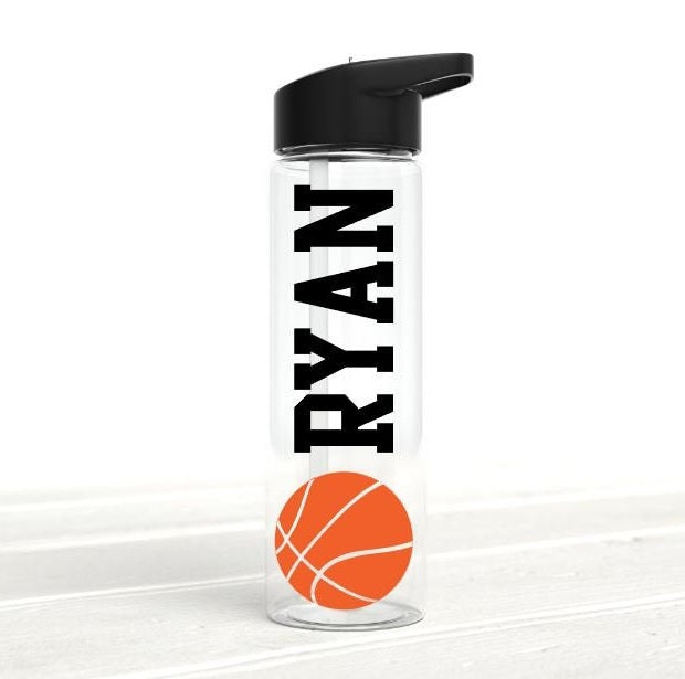 PERSONALIZED BASEBALL WATER BOTTLE, BASEBALL GIFTS