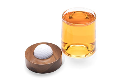 Golf Ball Coaster Glasses