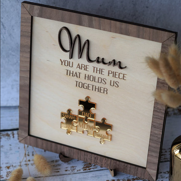 Wooden Family Puzzle
