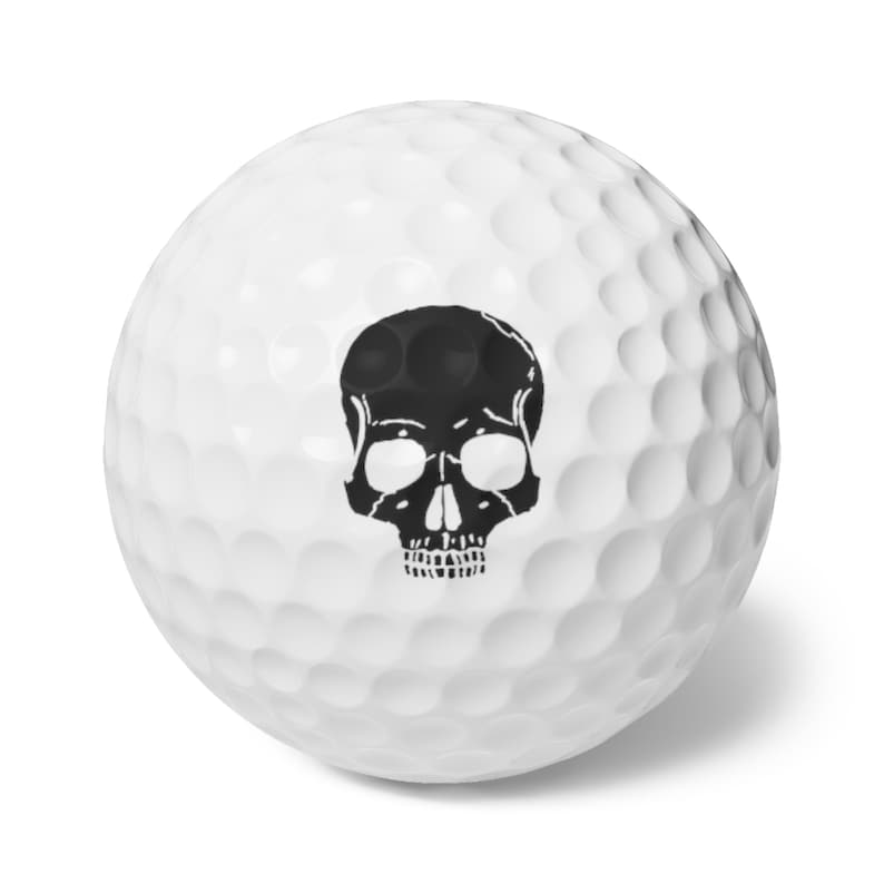 Skull Golf Balls, 6pcs