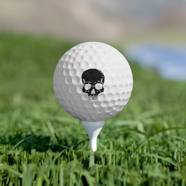 Skull Golf Balls, 6pcs