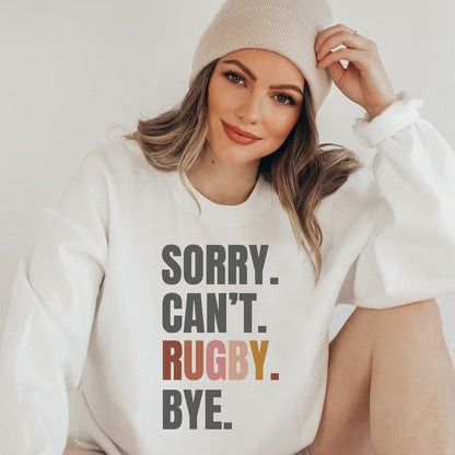 Funny Rugby Sweatshirt | Rugby Player Mom Shirt | Rugby Gift