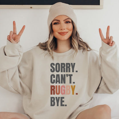 Funny Rugby Sweatshirt | Rugby Player Mom Shirt | Rugby Gift