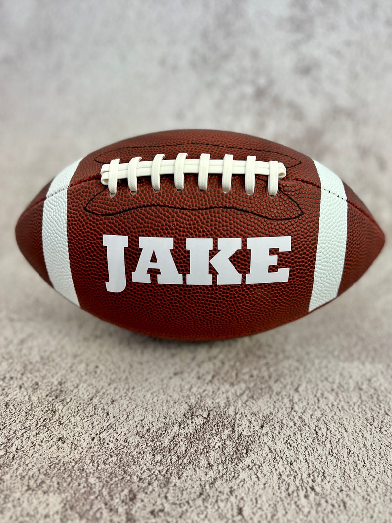 Custom football boys football gift for men football fans football team ball