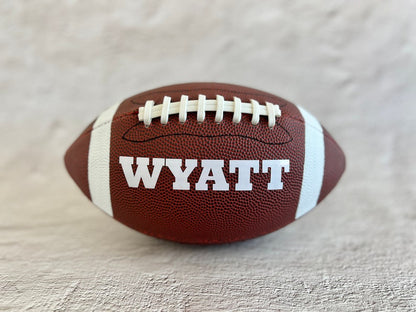 Custom football boys football gift for men football fans football team ball