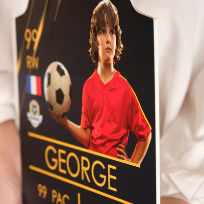 Personalized Football Card Gift, Custom Football Board, Custom TOTY - FIFA Card Ultimate Team Card