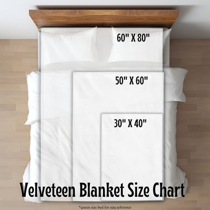 Tennis Velveteen Plush Blanket, Custom Tennis Blanket