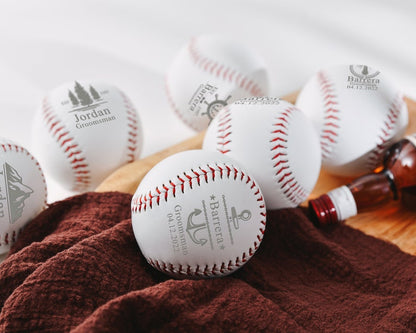 Personalized Baseballs, Team Balls,Personalized groomsmen gifts