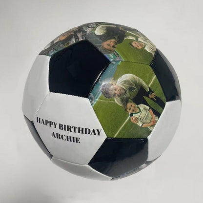 Personalized Custom Soccer Ball, Photo Ball, Gift For Family