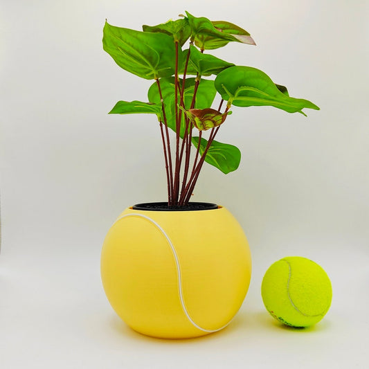 Planter Padel Tennis Ball Style Indoor Decoration