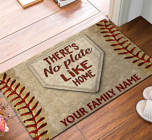 Baseball Doormat, Baseball Mat, Baseball Rug, Perfect Gift For Baseball Players, Home Decor