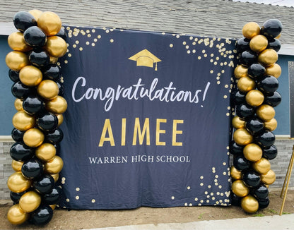 Graduation Backdrop 2024, Graduation Photo Booth Backdrop, High School Graduation Party Ideas, Graduation Party Decorations, Grad Party Sign