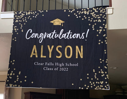 Graduation Backdrop 2024, Graduation Photo Booth Backdrop, High School Graduation Party Ideas, Graduation Party Decorations, Grad Party Sign