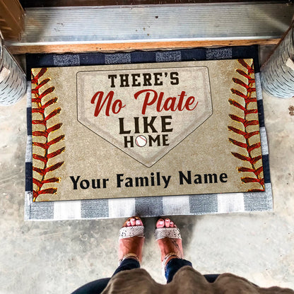 Baseball Doormat, Baseball Mat, Baseball Rug, Perfect Gift For Baseball Players Gifts