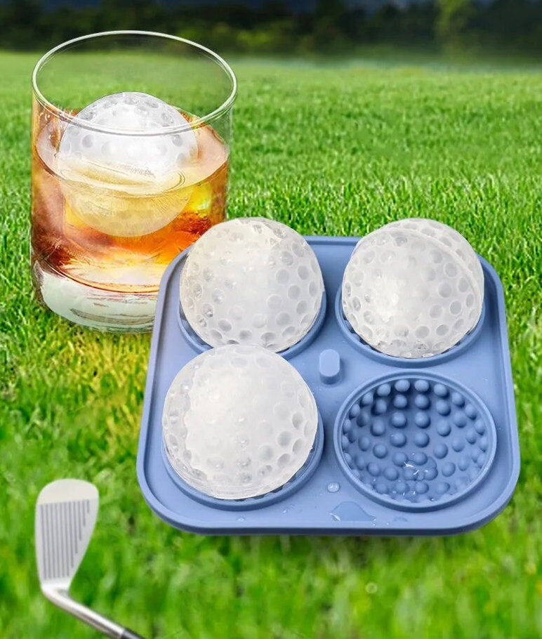 Baseball Ice Mold, Silicone Ice Sphere Mold