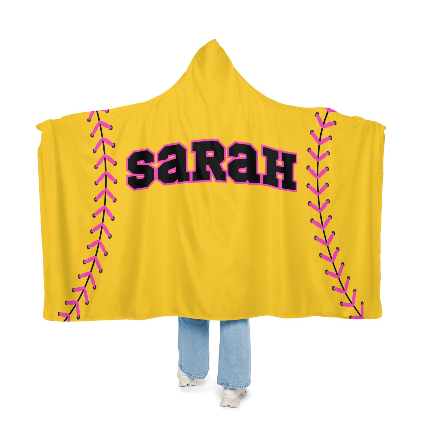 Custom Baseball Gift Custom Name Baseball Snuggle Blanket Christmas Gift for Baseball Fan Baseball Kids Gifts