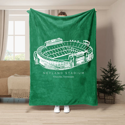 Neyland Stadium - Tennessee Volunteers football, College Football Blanket