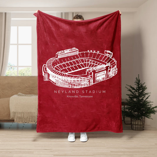 Neyland Stadium - Tennessee Volunteers football, College Football Blanket